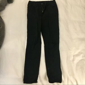 BDG Twig High Rise Black Jeans with Ripped Knees